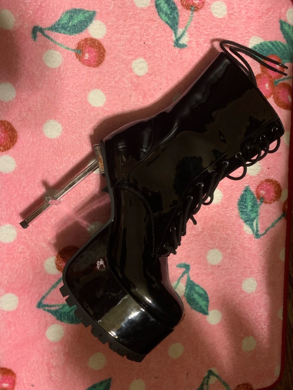 Current Mood “Under Oath” Platform Boots